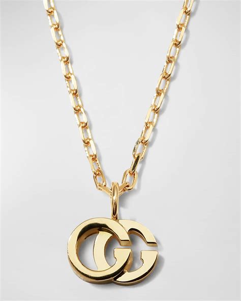 gucci key necklace gold|gg necklace.